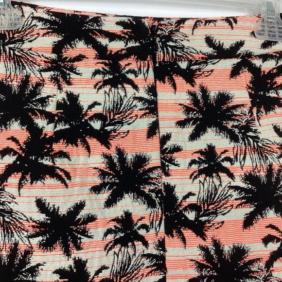 Topshop Tropical Palm Tree Skirt Size 2 - Picture 6 of 9